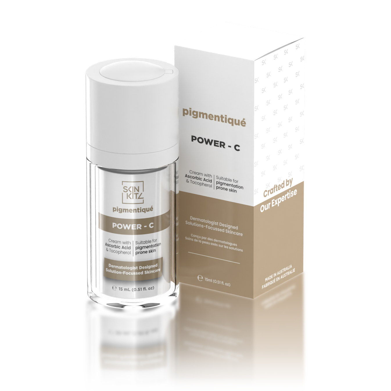SkinKitz Pigmentiqué POWER-C Cream 15mL