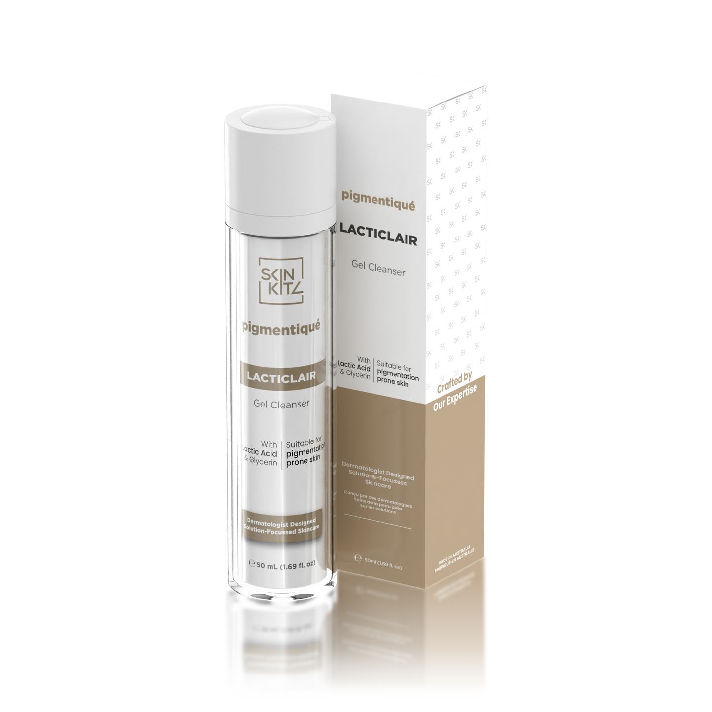 SkinKitz Pigmentiqué LACTICLAIR Gel Cleanser 50mL