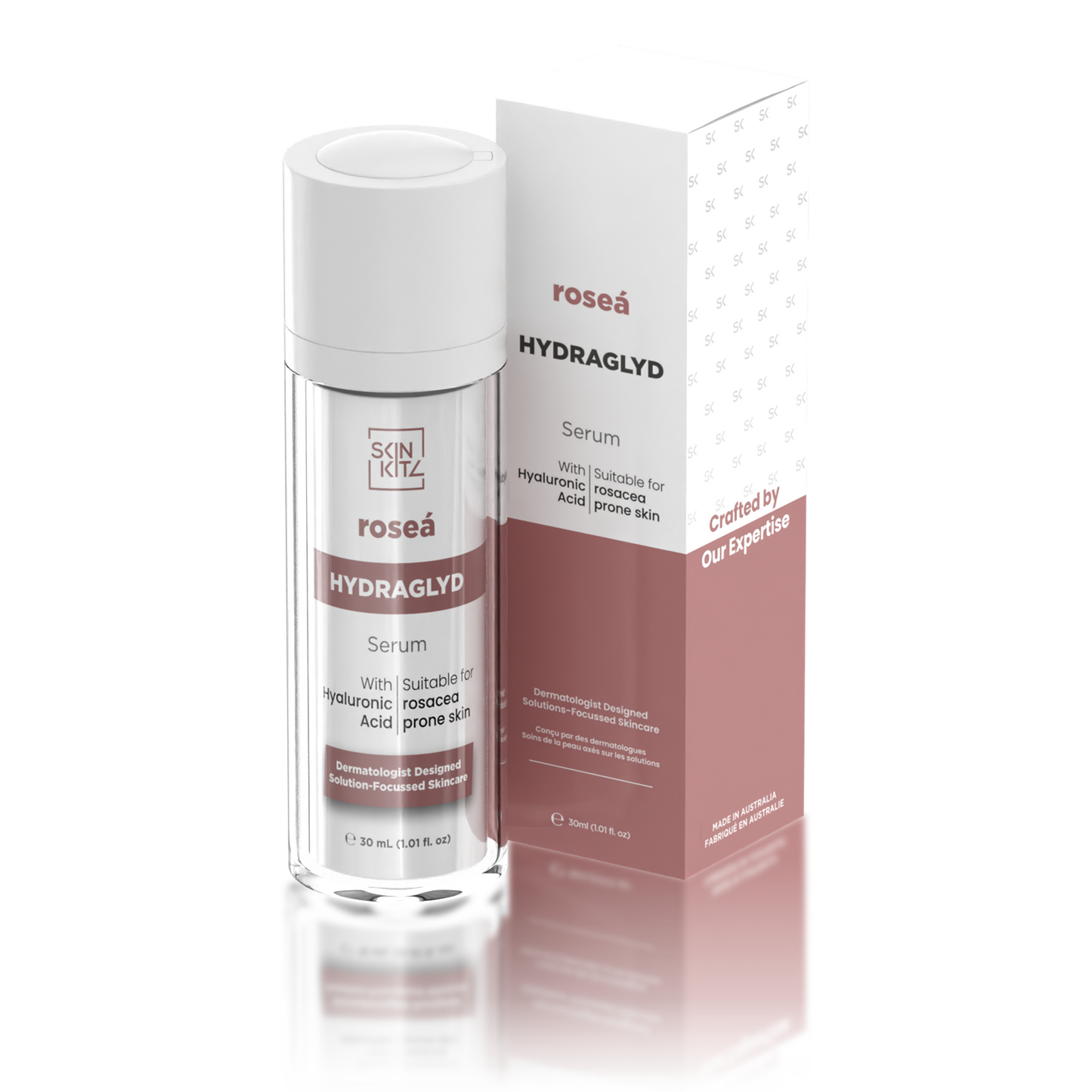 SkinKitz Roseá HYDRAGLYD Serum 30mL