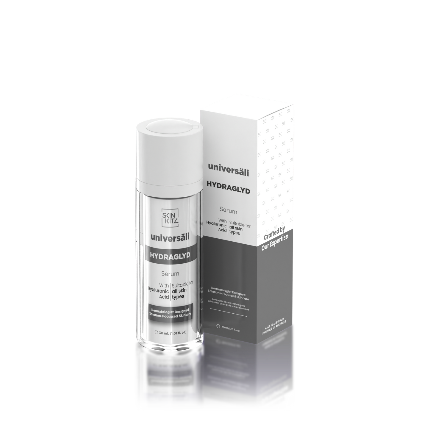 SkinKitz Universäli HYDRAGLYD Serum 30mL