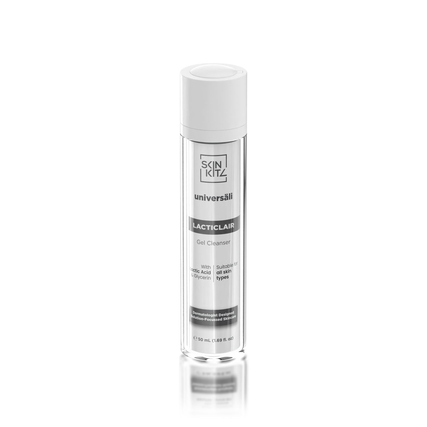 SkinKitz Universäli LACTICLAIR Gel Cleanser 50mL