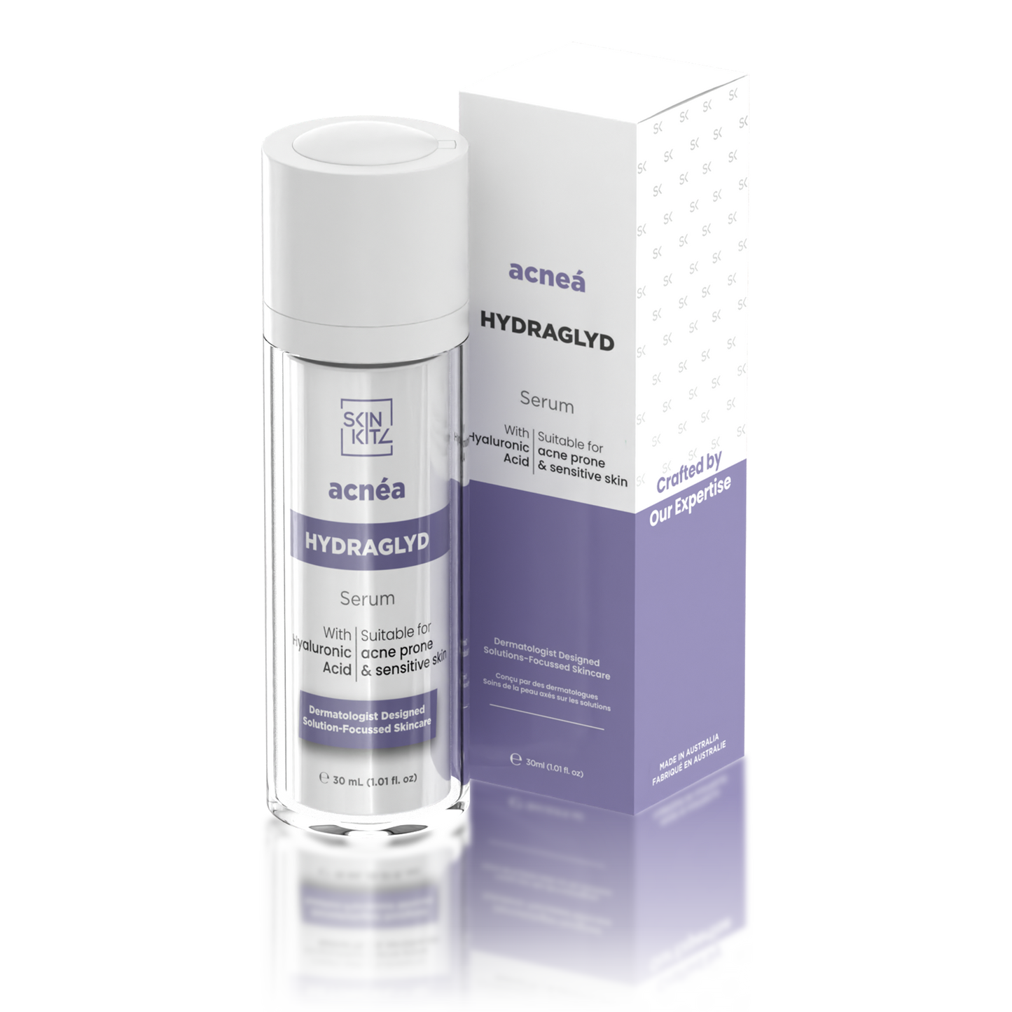 SkinKitz Acnéa HYDRAGLYD Serum 30mL