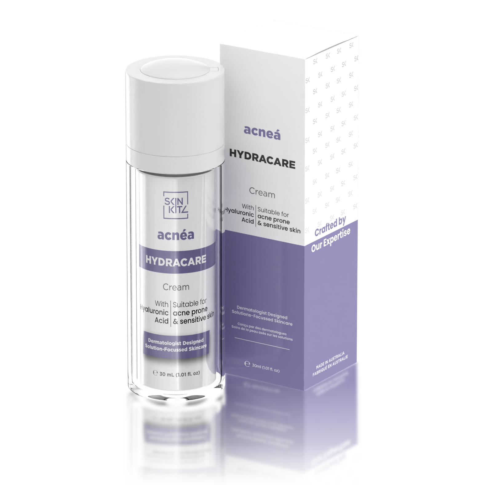SkinKitz Acnéa HYDRACARE Moisturising Cream 30mL