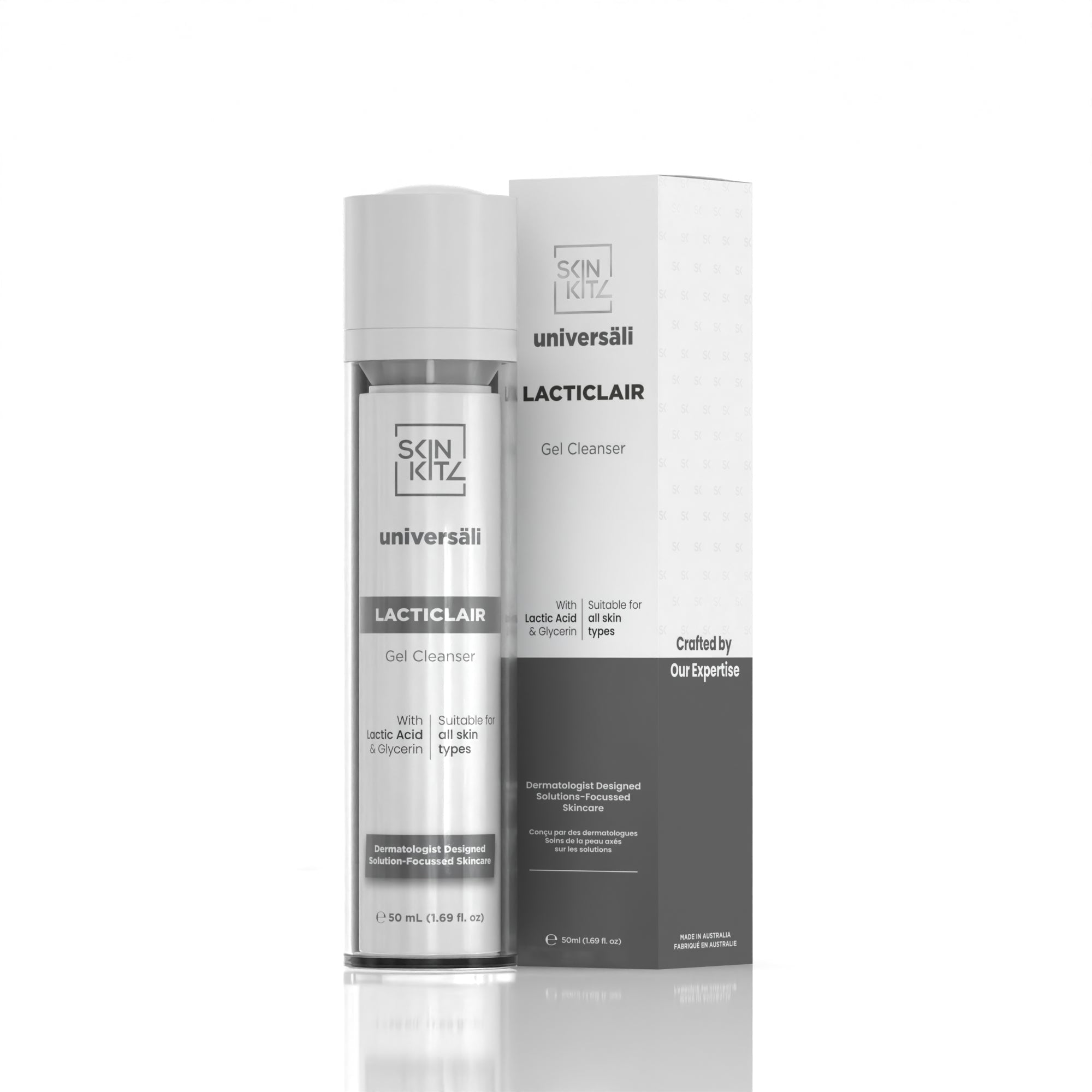 Universali Lacticlair Gel Cleanser - SkinKitz
