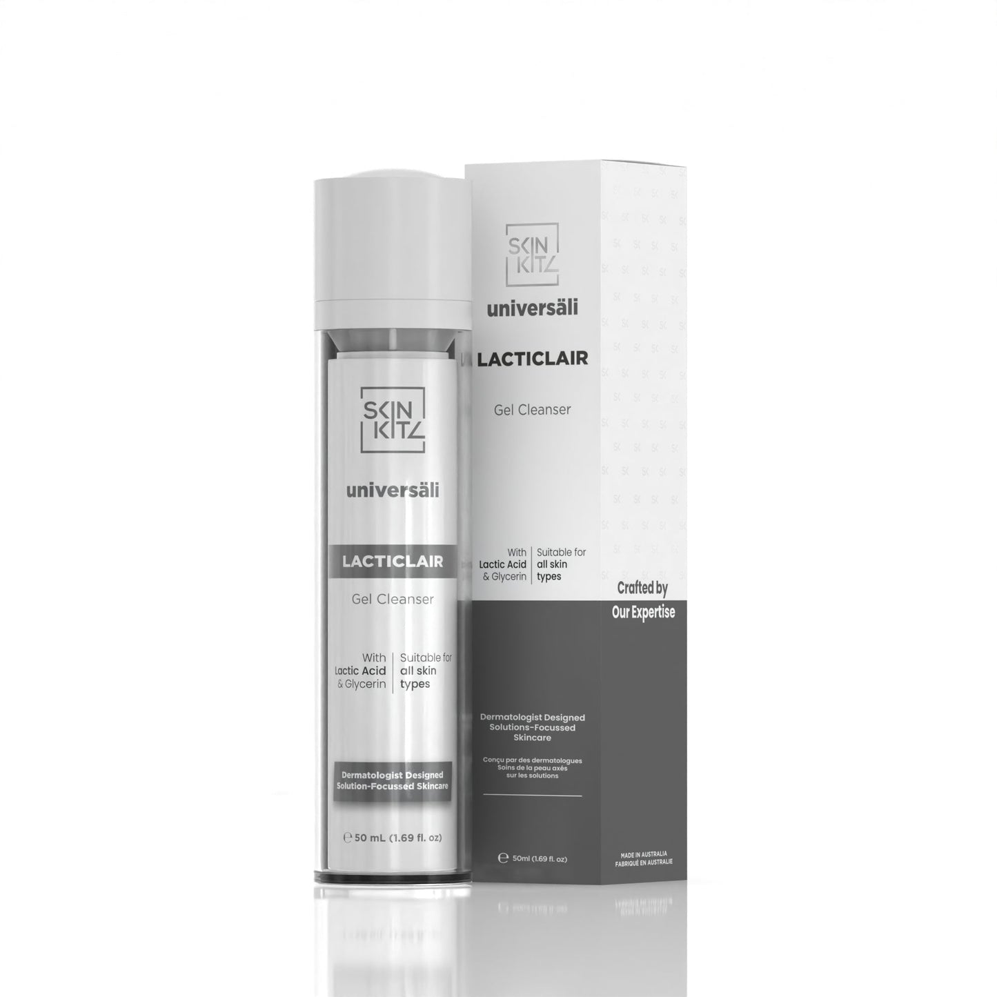 Universali Lacticlair Gel Cleanser - SkinKitz